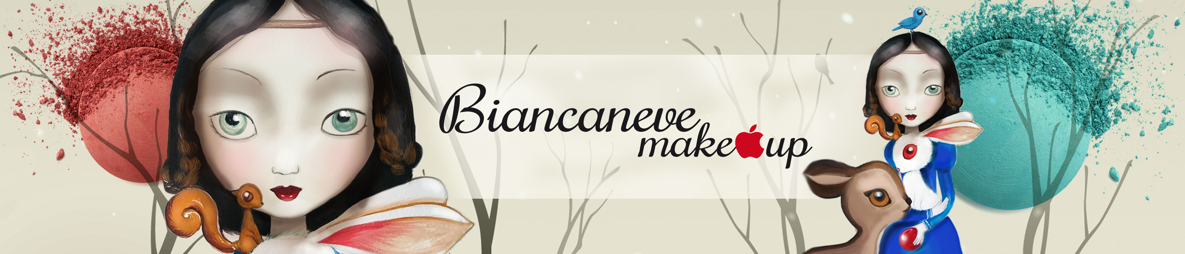 Biancaneve makeup