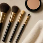 Pennelli da makeup essenziali: le forme che semplificano il risultato professionale a casa