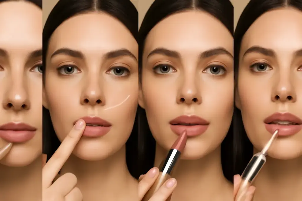 Come faccio a far sembrare le labbra più piene? I passaggi studiati che aumentano il volume visivo