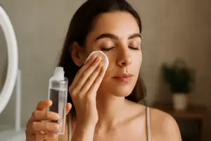 Tonico viso: perché alcune pelli migliorano solo con l’uso regolare e come applicarlo correttamente