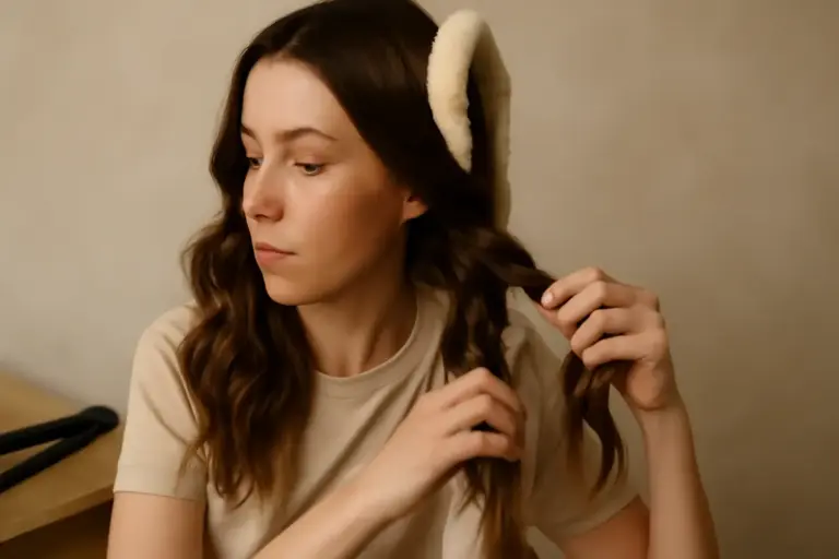 Piega a onde morbide: il trucco rapido per non stressare i capelli con il calore