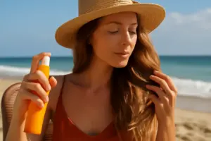 Come proteggere i capelli dal sole? Il dettaglio che evita disidratazione e doppie punte