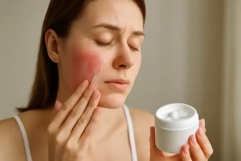 Crema idratante viso per pelle sensibile: formula delicata che riduce rossori in pochi giorni